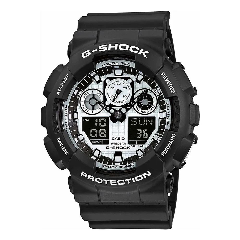 Watch CASIO G-Shock ga-100bw-1aer