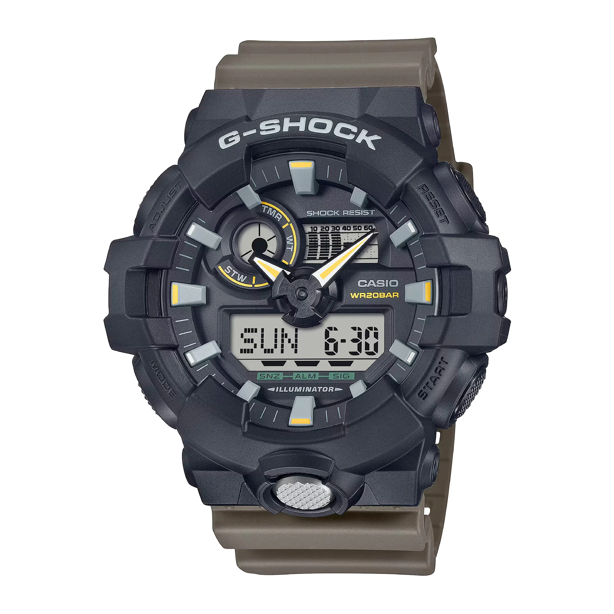 Watch CASIO G-Shock ga-710tu-1a3er