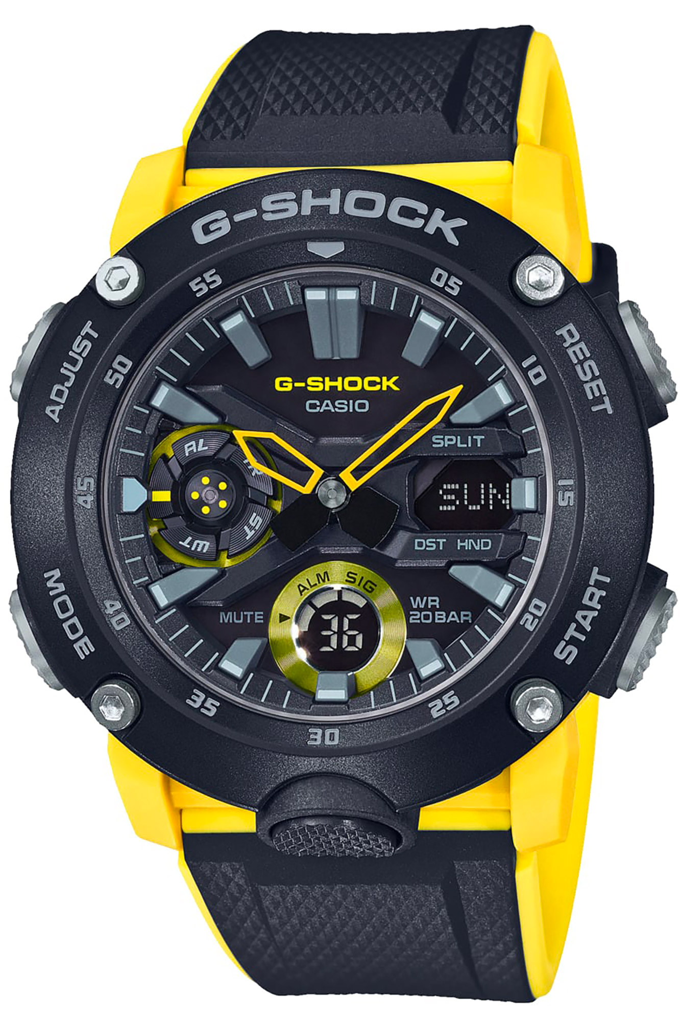 Watch CASIO G-Shock ga-2000-1a9er