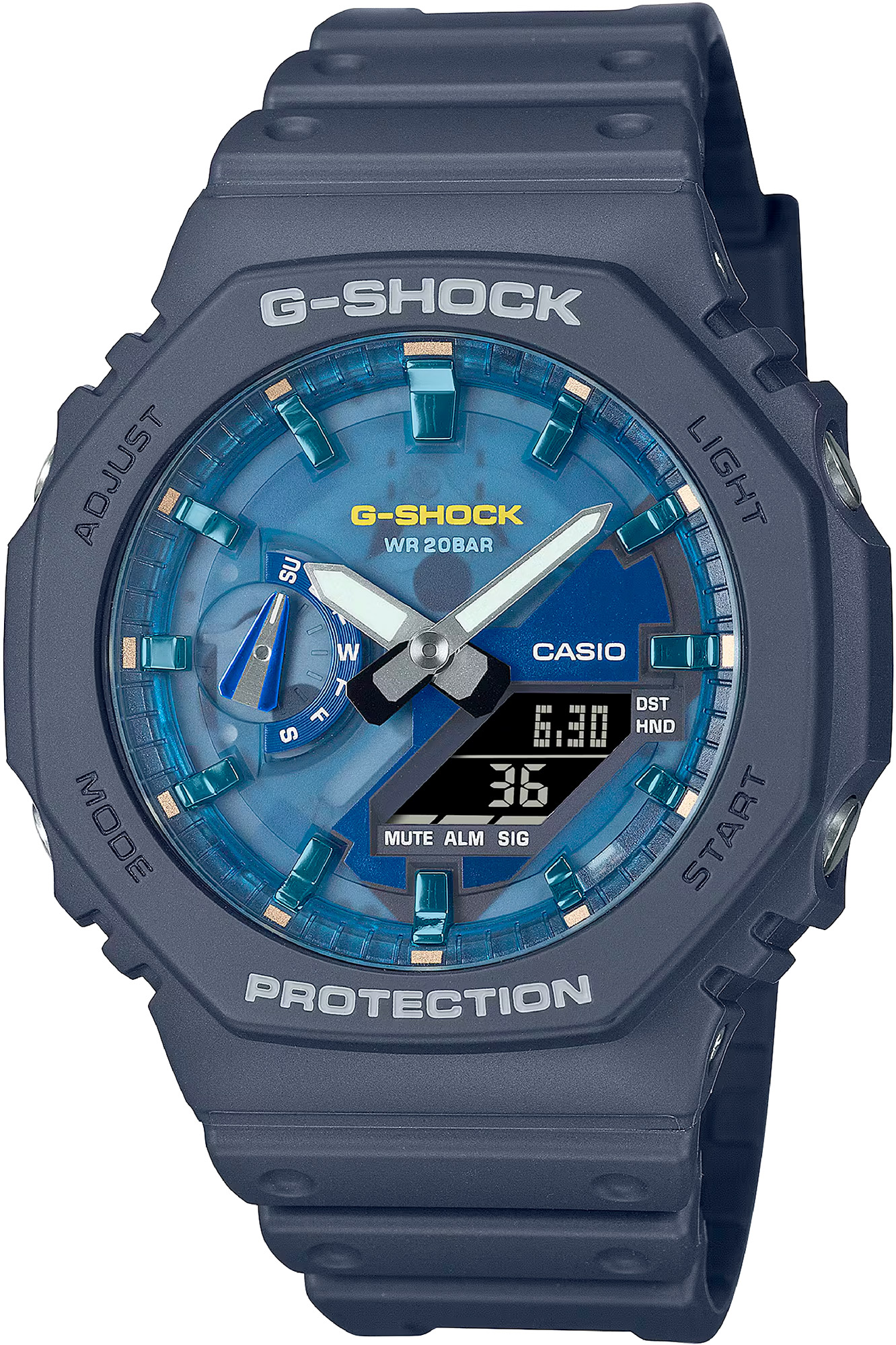 Watch CASIO G-Shock ga-2100as-2aer