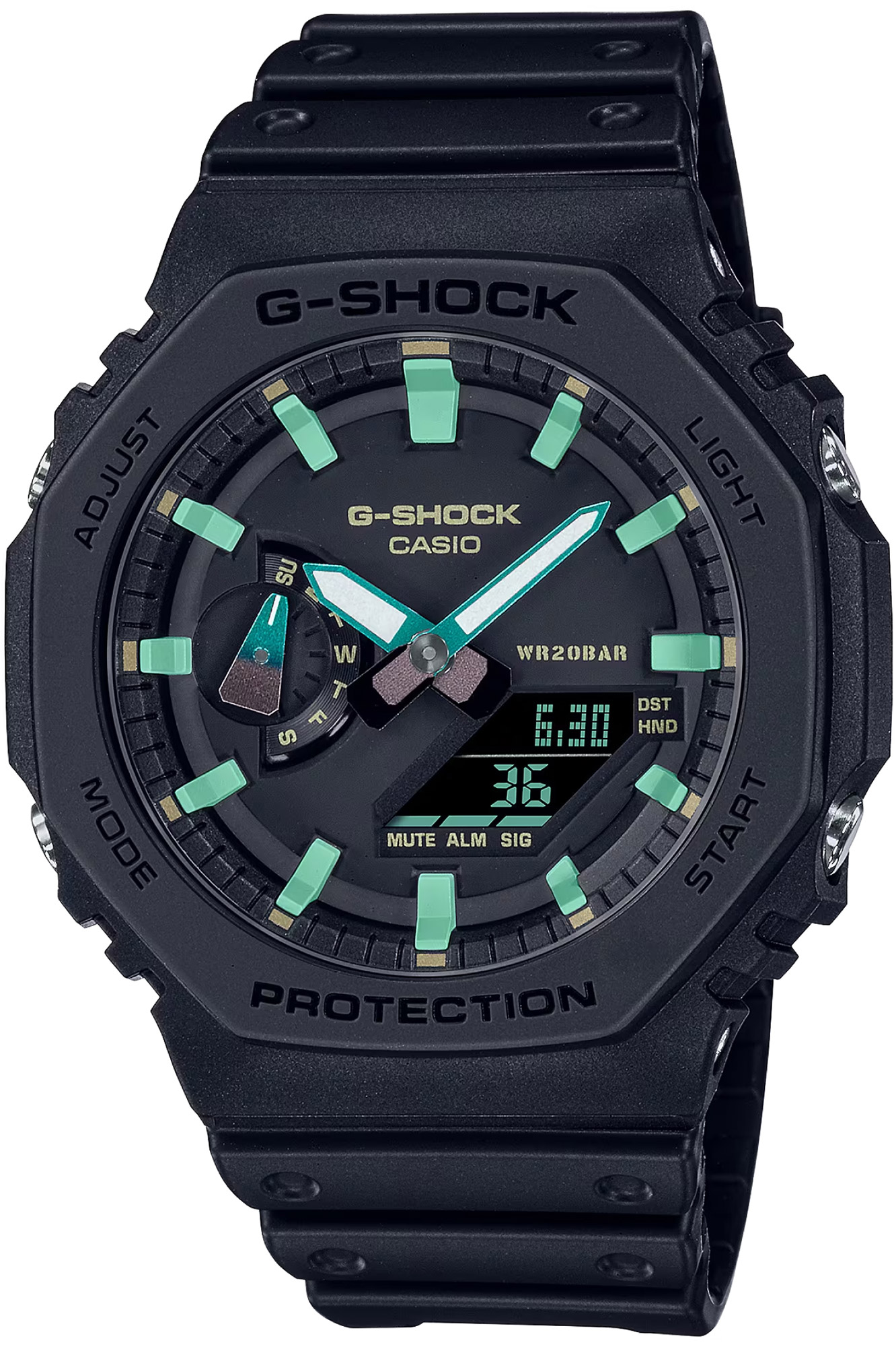 Watch CASIO G-Shock ga-2100rc-1aer