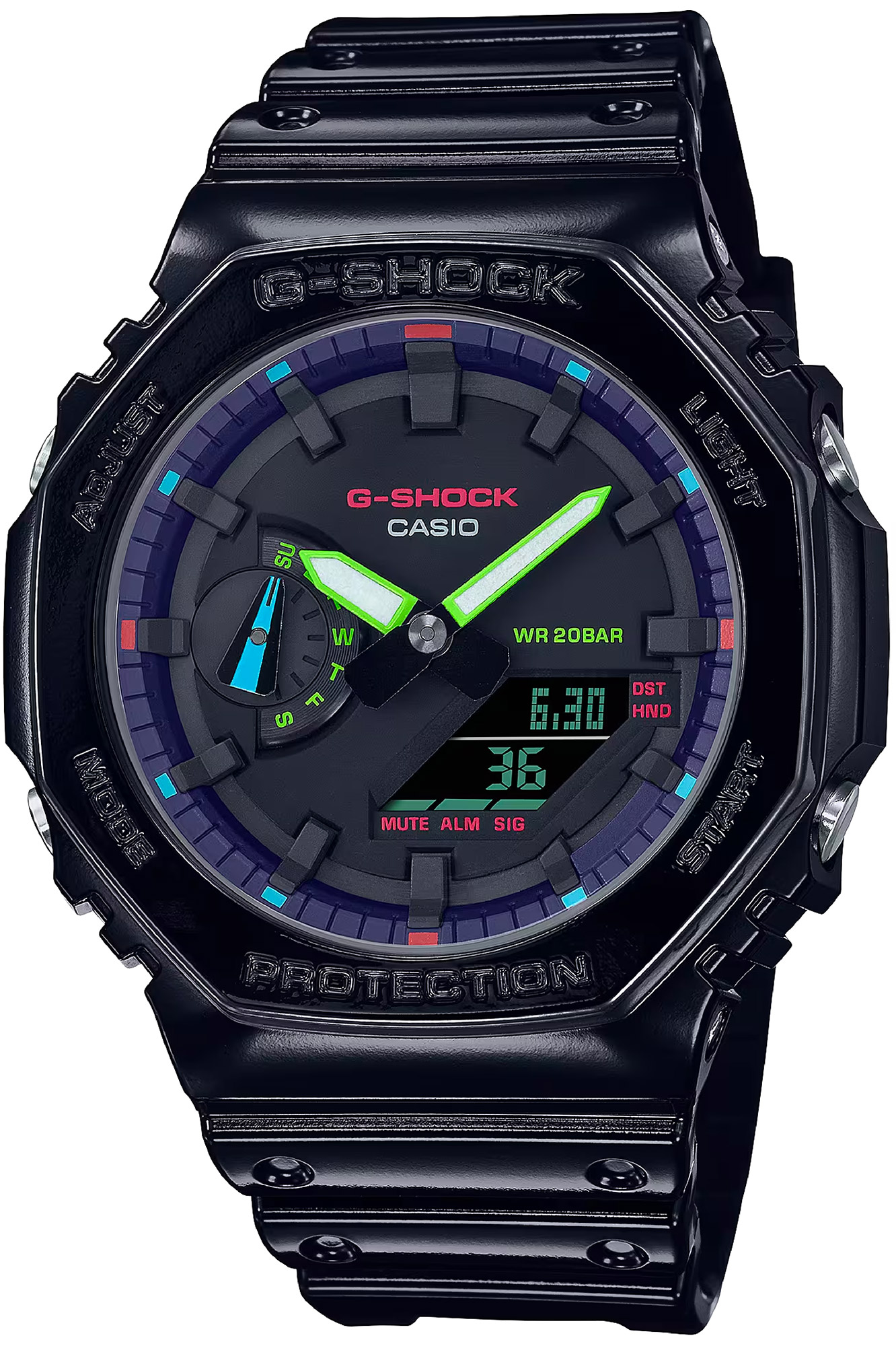Watch CASIO G-Shock ga-2100rgb-1aer