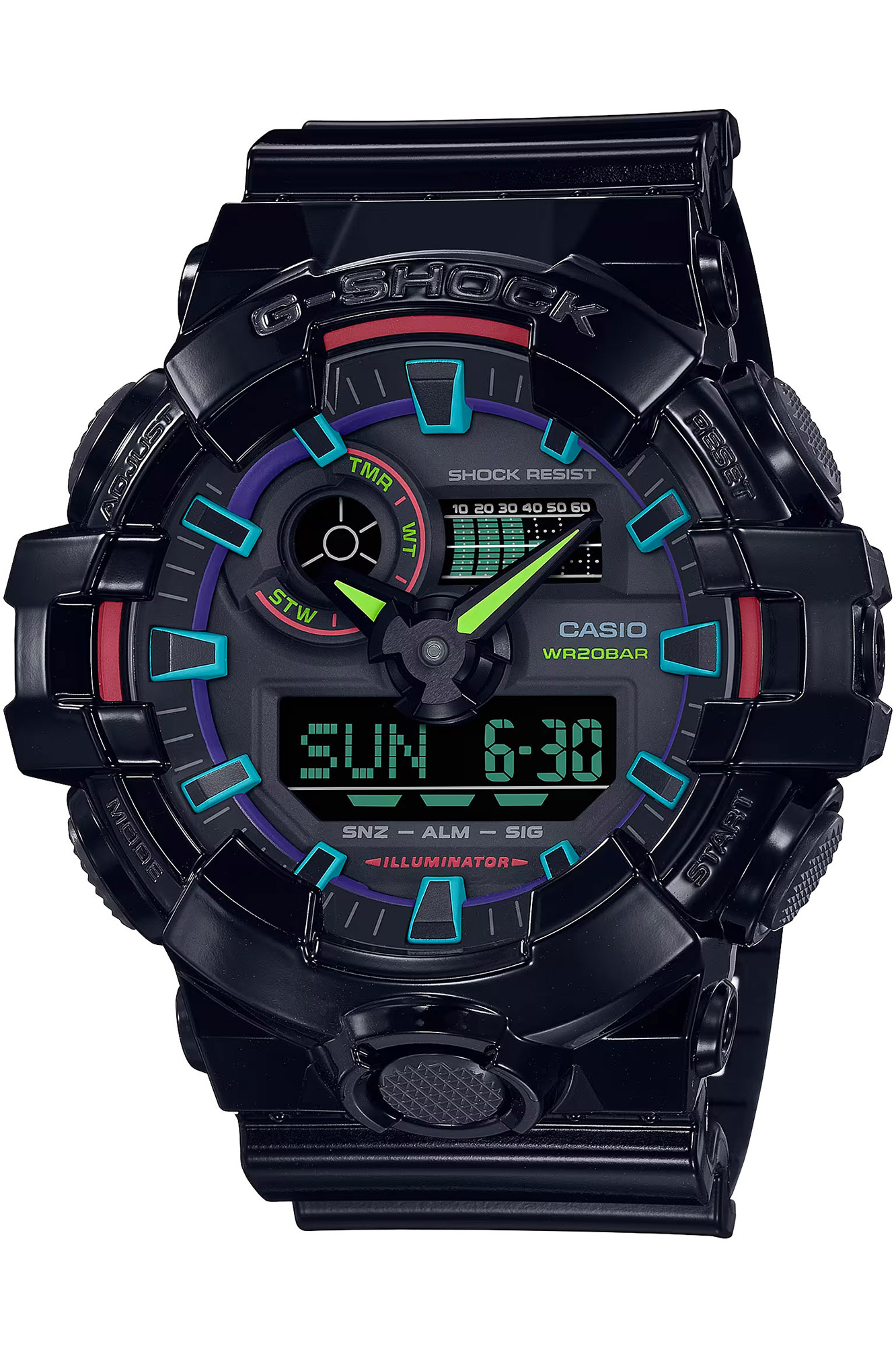 Uhr CASIO G-Shock ga-700rgb-1aer