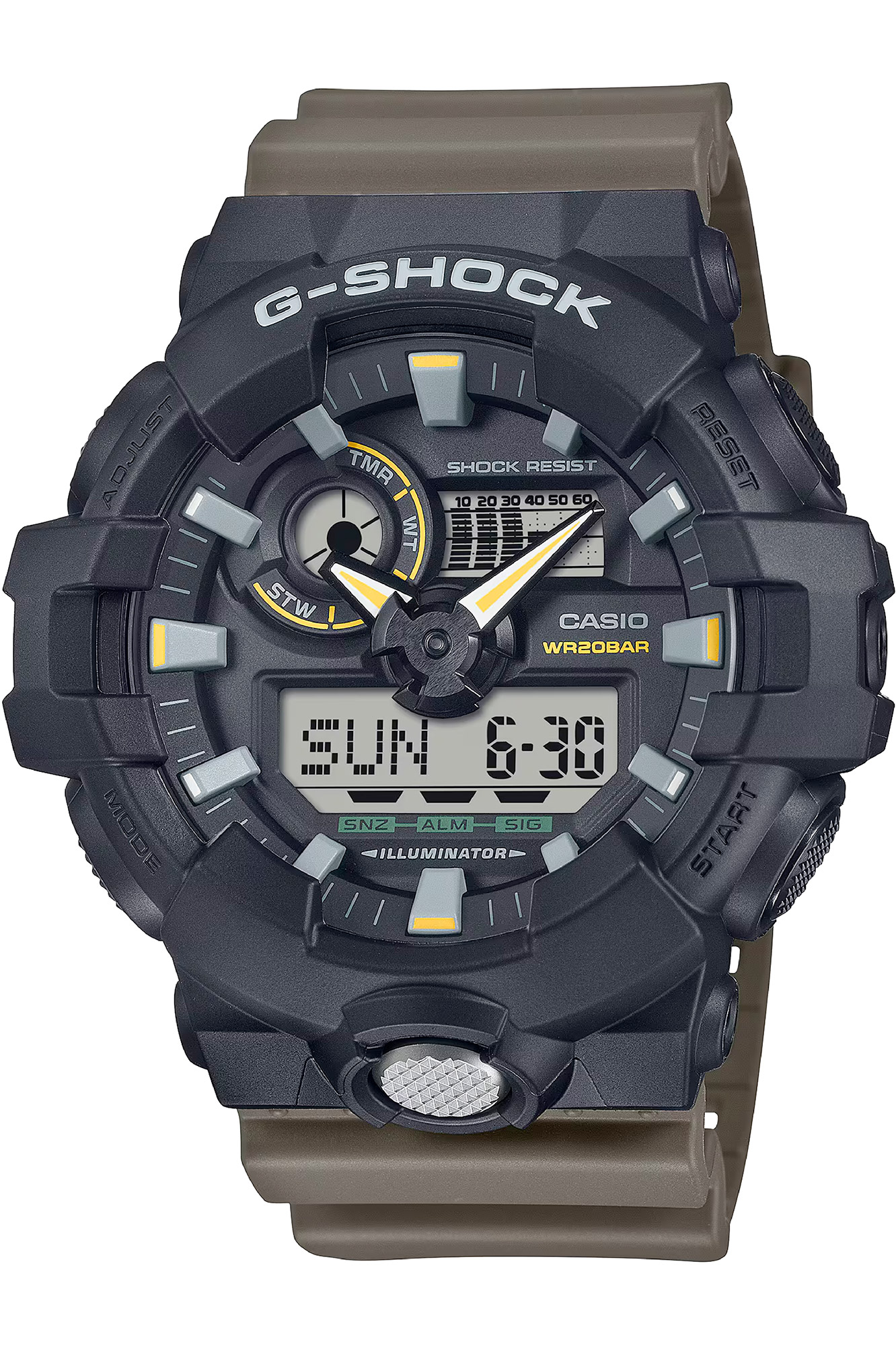 Watch CASIO G-Shock ga-710tu-1a3er