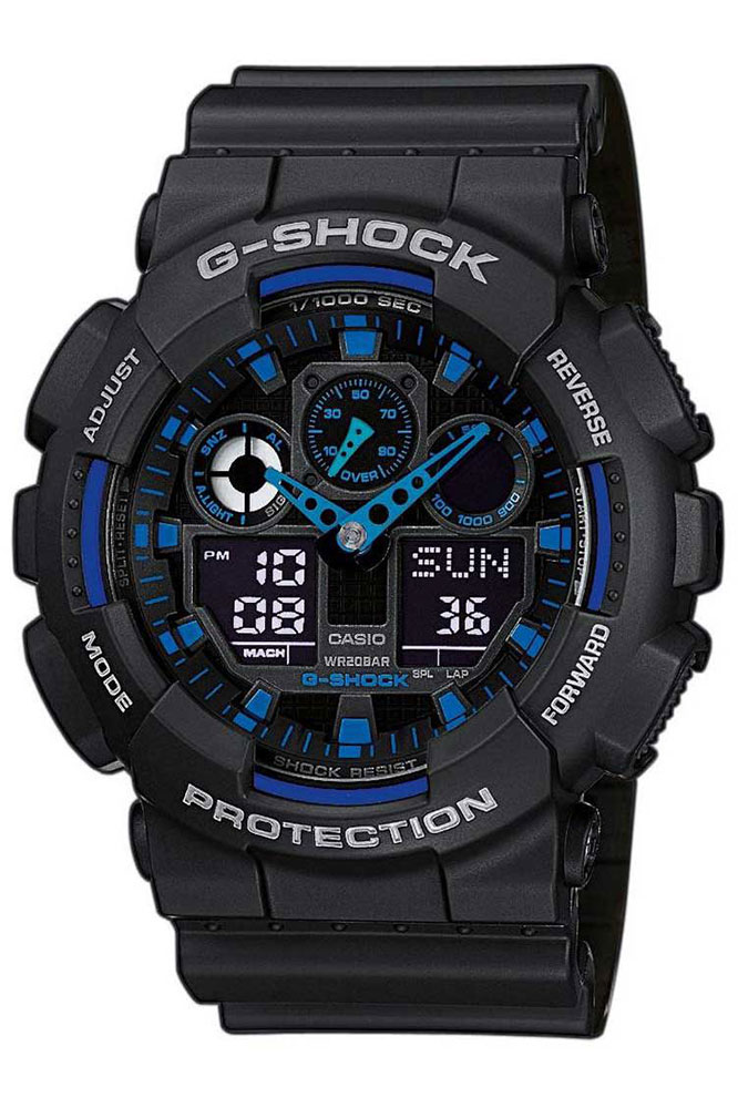 Casio G-Shock GA-100-1A2ER Gents Quartz Watch | eBay